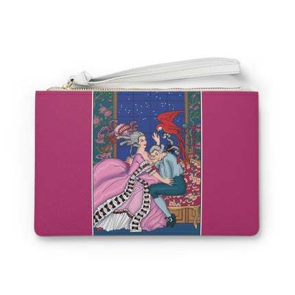 The Jealous Parrot by George Barbier Clutch Bag