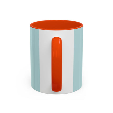 ❄️🌼 The Winter Flower Wanderer Colorful Mug – Colorful Art Deco Snow Fantasy