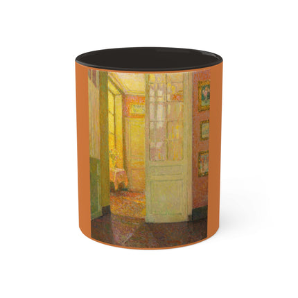 Interior, Window Light by Henri Le Sidaner Colorful Mugs, 11oz