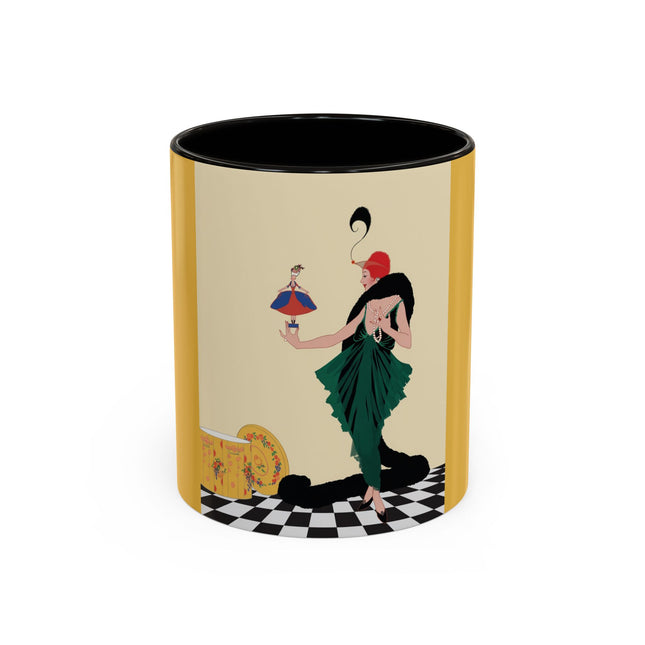 The Marionette Colorful Mugs – Theatrical Glamour & Cabaret Elegance