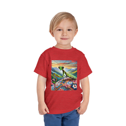 The Joyful Mantis Toddler Short Sleeve Tee