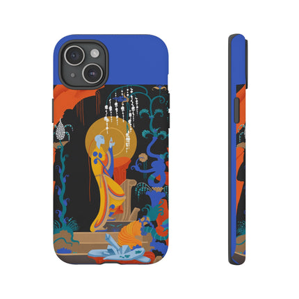 Mystic Oracle Phone Case – Sacred Glow & Eternal Grace