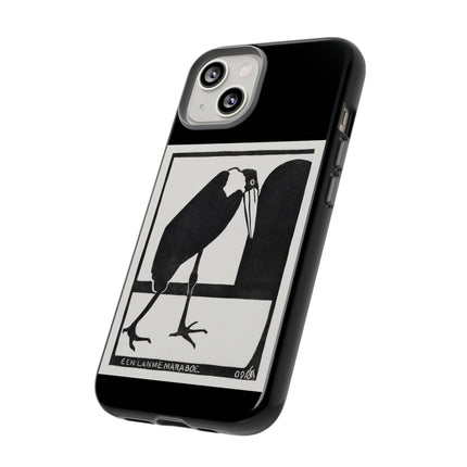 A Lame Marabou by Samuel Jessurun de Mesquita Phone Cases