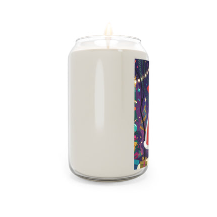 🎄❄️ The Christmas Snowball Dance Scented Soy Candle – Whimsical Holiday Fashion Fantasy