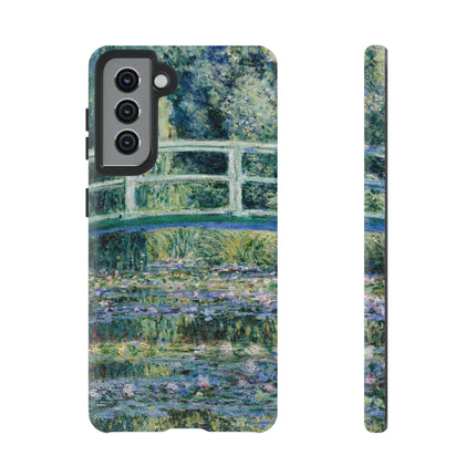 Water Lilies and Japanese Bridge by Claude Monet Phone Cases