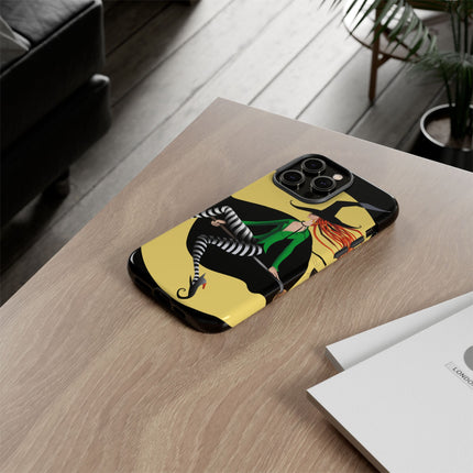 A Witch’s Moonlit Flight Phone Cases