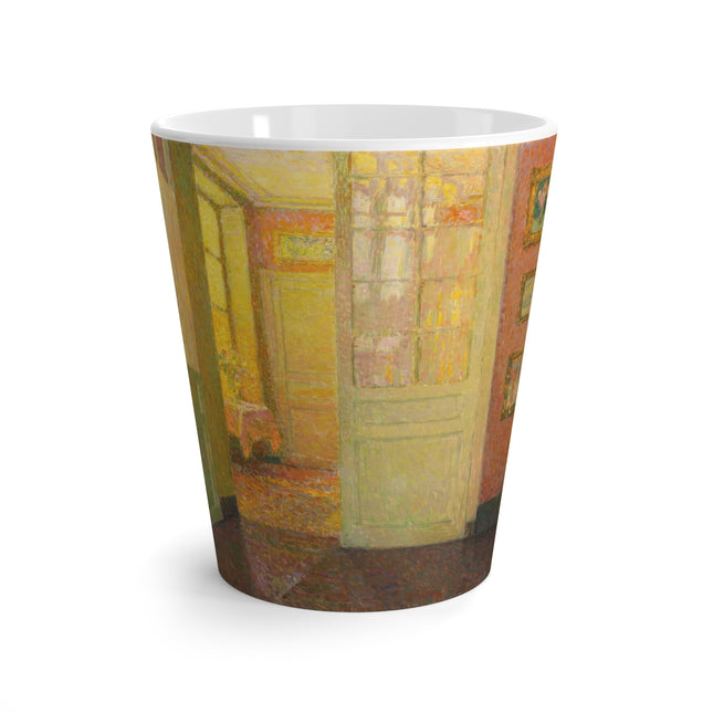 Interior, Window Light by Henri Le Sidaner Latte Mug