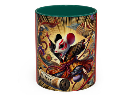 Theatrical Mouse on a Mission Colorful Mugs (11oz, 15oz)