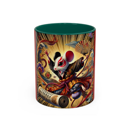 Theatrical Mouse on a Mission Colorful Mugs (11oz, 15oz)