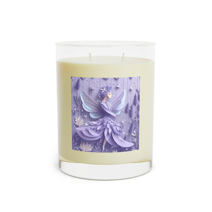 Lavender Fairy Scented Candle - Full Glass, 11oz - The White Tea & Fig, The Lavender & Sage, and The Ocean Mist & Moss
