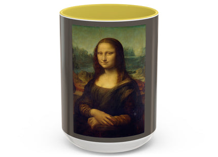 Mona Lisa by Leonardo da Vinci Colorful Mugs (11oz, 15oz)