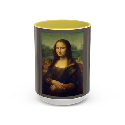 Mona Lisa by Leonardo da Vinci Colorful Mugs (11oz, 15oz)