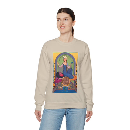 December & Tanzanite (from the Gem Series) by Sofia Chiostri Heavy Blend™ Crewneck Sweatshirt