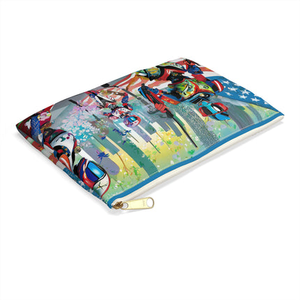 High Fashion Cyberpunk CIA Robots Pencil Case