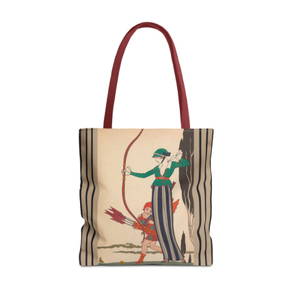 L'Arc Rouge by George Barbier Tote Bag