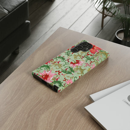 Flower Illustration by Owen Jones Phone Cases