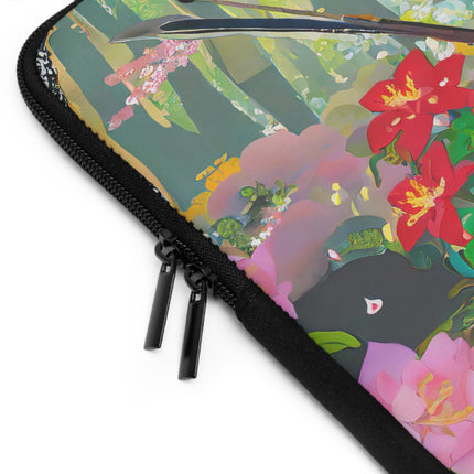 Cyberpunk Rooster Laptop Sleeve