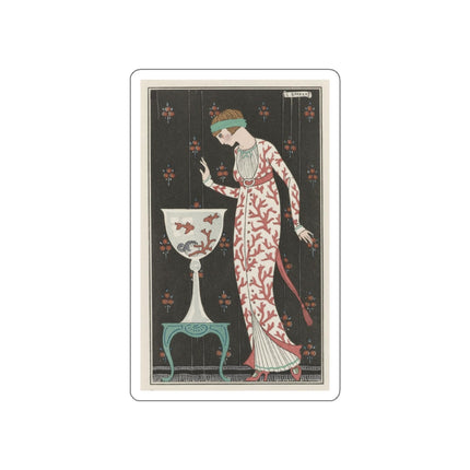 Robe d’intérieur by George Barbier Die-Cut Stickers (5 Stickers)