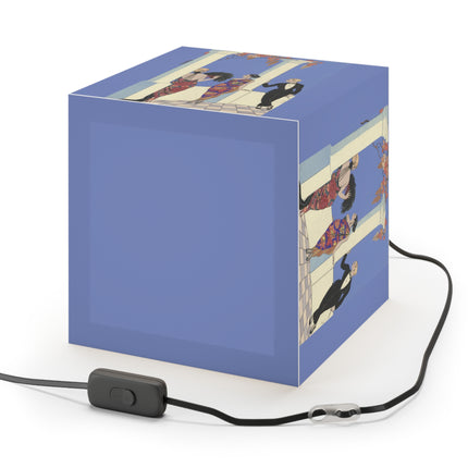 Le goût des châles by George Barbier Light Cube Lamp