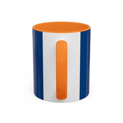 Blue Jay at an Autumn Tea Ceremony Colorful Mugs (11oz, 15oz)