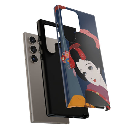 Geisha Portrait Phone Case – Elegant Beauty & Timeless Grace