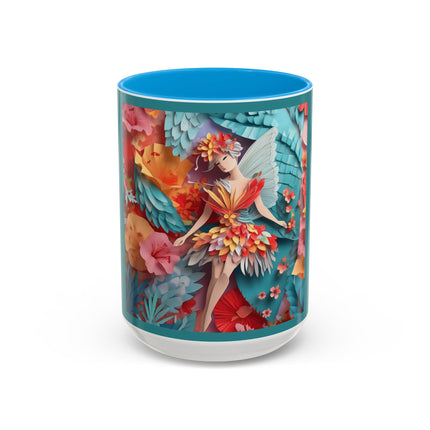 Hibiscus Fairy Colorful Mugs (11oz, 15oz)