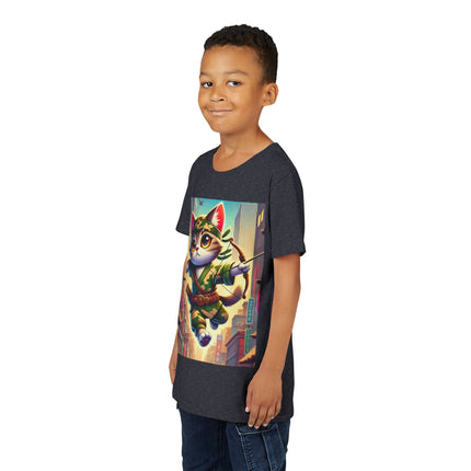 Archer Cat Youth Short Sleeve Tee