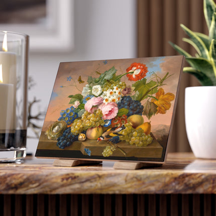 Floral Still Life by Franz Xaver Ceramic Tile