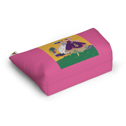 Peacock Ladies in the Garden Cosmetic Bag – Playful Elegance & Art Deco Charm