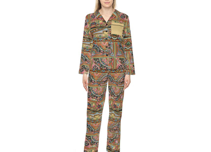 L'Ornement Polychrome by Albert Racine Women's Satin Pajamas (AOP)
