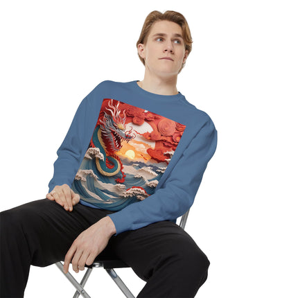 Stormbound Dragon Garment-Dyed Sweatshirt