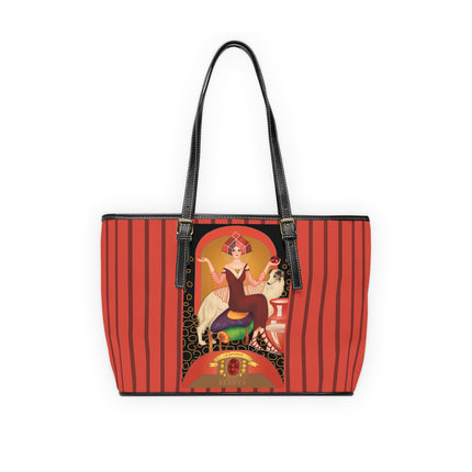 January & Garnet (from the Gem Series) by Sofia Chiostri PU Leather Shoulder Bag