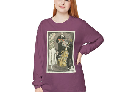 O Maitre el Relicario by Fernand Siméon Garment-dyed Long Sleeve T-Shirt