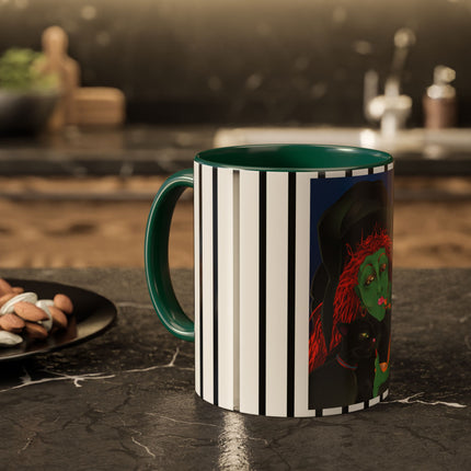 Mirror, Mirror A Witch's Touch Colorful Mugs, (11oz, 15oz)