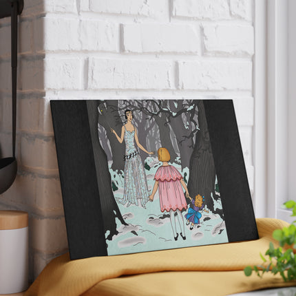 Fairy Tale Elegance Glass Cutting Board