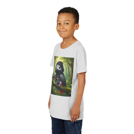 The African Grey Sentinel Youth Short Sleeve Tee