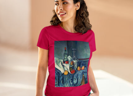 The Peppermint Bottle by Paul Cézanne Women's Midweight Cotton Tee