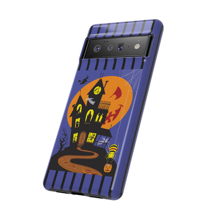 Halloween Night at the Haunted House Phone Cases