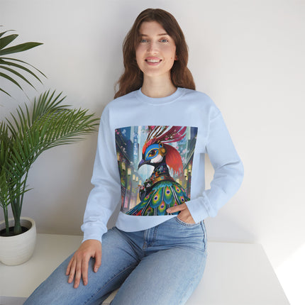 Techno Plumes Unisex Heavy Blend™ Crewneck Sweatshirt