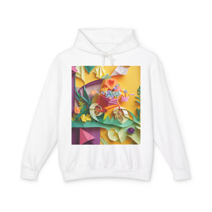 Origami Bicycle Hoodie