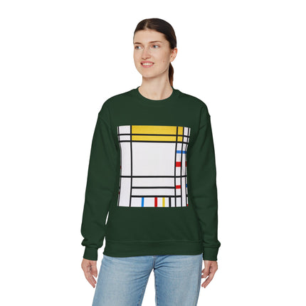 Place de la Concorde by Piet Mondrian Heavy Blend™ Crewneck Sweatshirt