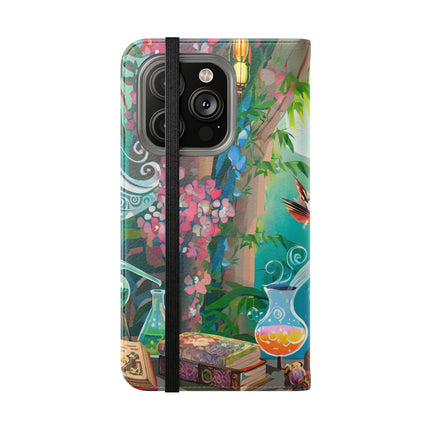 🦉✨ Owl's Magical Workshop Flip Case – Enchanted Wisdom & Arcane Wonder
