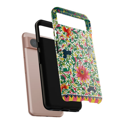 Colorful Floral Pattern by Owen Jones Phone Cases