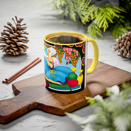 Blooms and Chicks Colorful Mugs (11oz, 15oz)