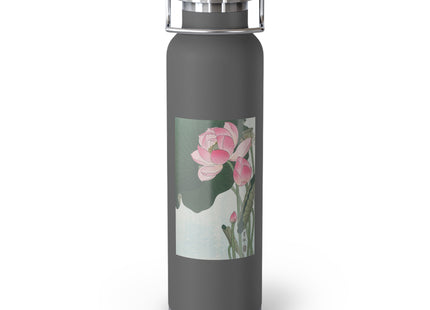 Blooming Lotus Flowers by Ohara Koson Vacuum Insulated Bottle, 22oz
