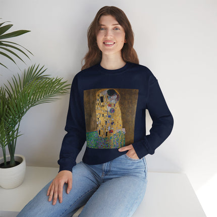 The Kiss by Gustav Klimt Heavy Blend™ Crewneck Sweatshirt