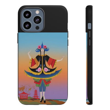 Colorful Dancer Phone Case – Vibrant Grace & Cultural Elegance