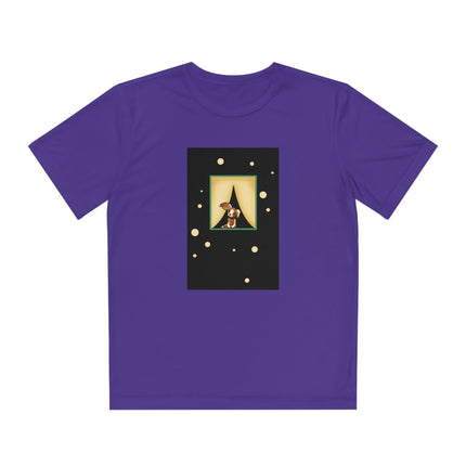 Playful Paws Youth Competitor Tee – Vintage Charm & Curious Adventure