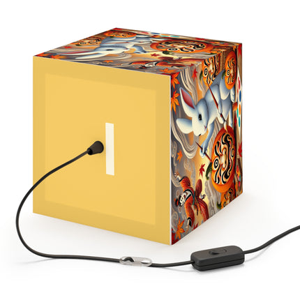 Halloween Rabbit’s Kabuki Jack-o’-Lanterns Light Cube Lamp