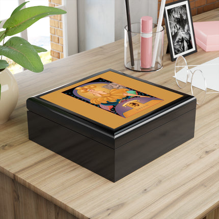 November & Topaz (from the Gem Series) by Sofia Chiostri Jewelry Box